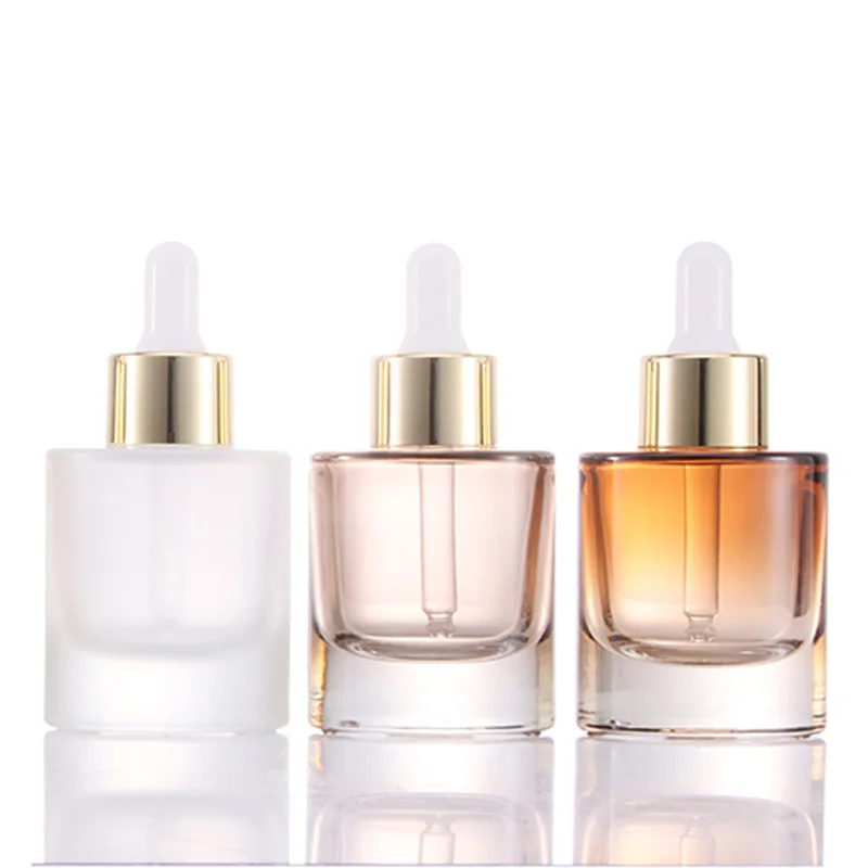 Luxury Skincare Packaging - Botella de aceite de vidrio, botella