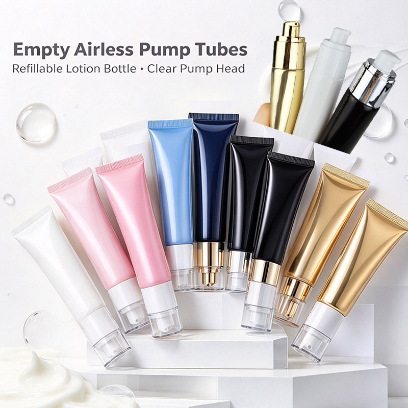 Luxury Skincare Packaging - 20/30/50 unidades, tubos flexibles de 50