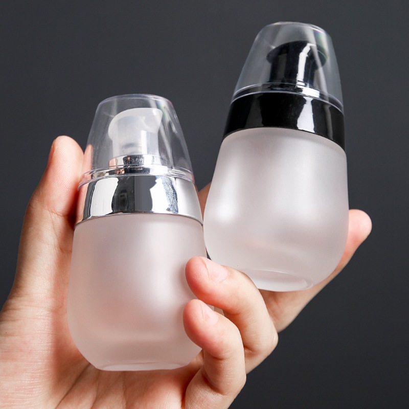 Luxury Skincare Packaging - Botella vacía de vidrio para loción,