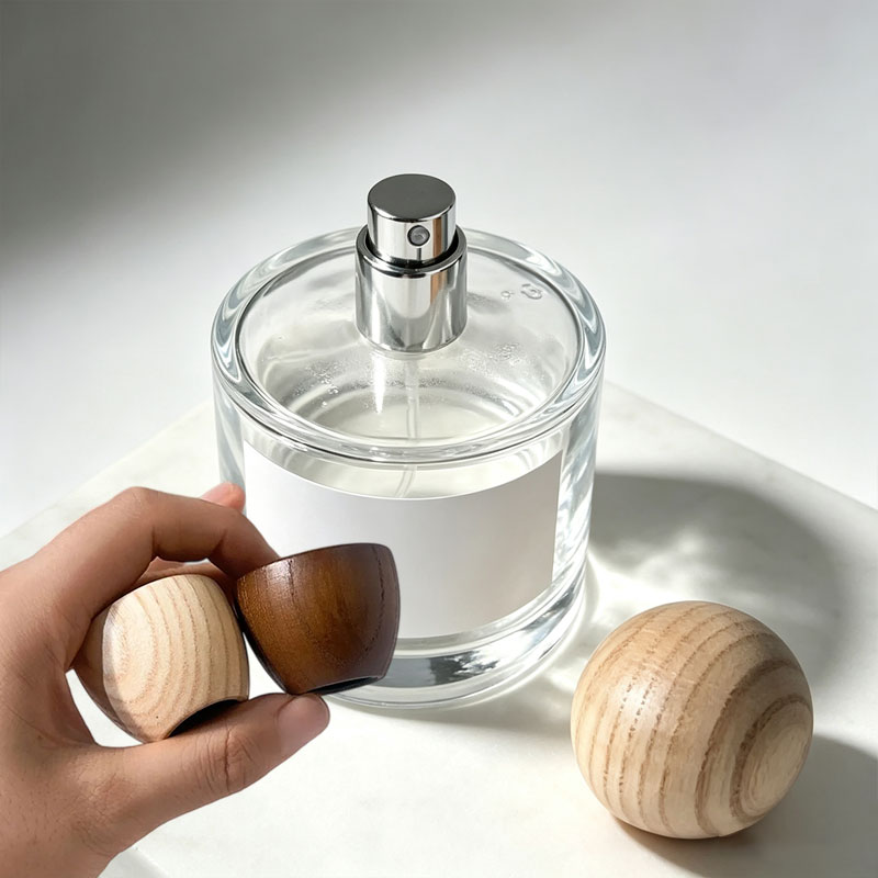 Luxury Skincare Packaging - Botella de perfume de vidrio de